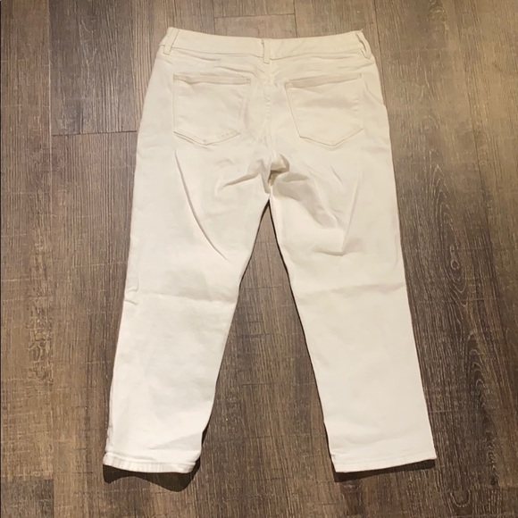 The Limited White Crop Jeans - Picture 2 of 3